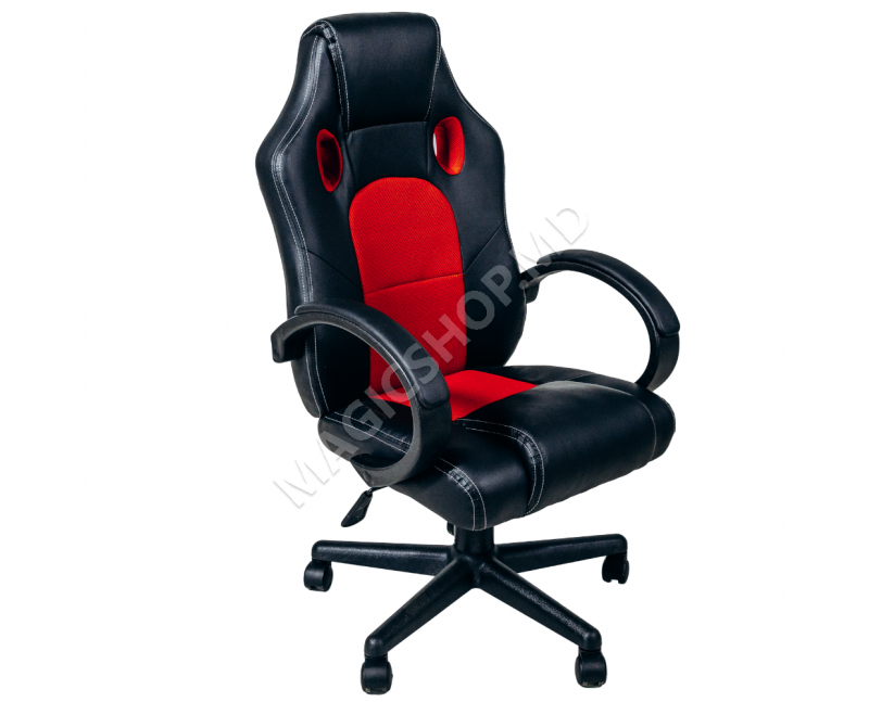 Офисное кресло CX 6207 черный с красным